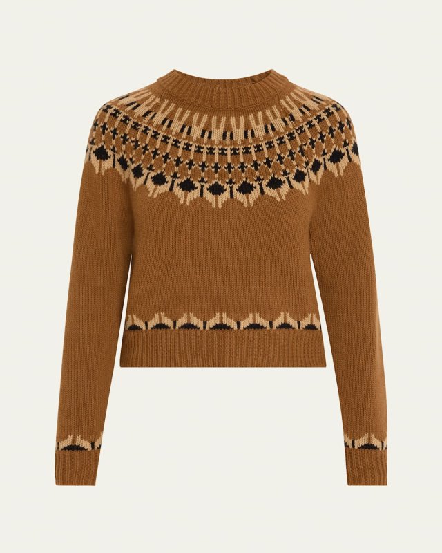 Fern Fair Isle Wool Sweat